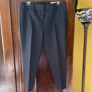 Ann Taylor Loft Cropped Black Dress Pants “The Riviera Pant”